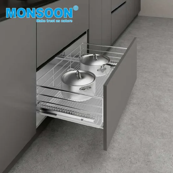 매직 코너 소프트 클로즈 바스켓 주방 풀