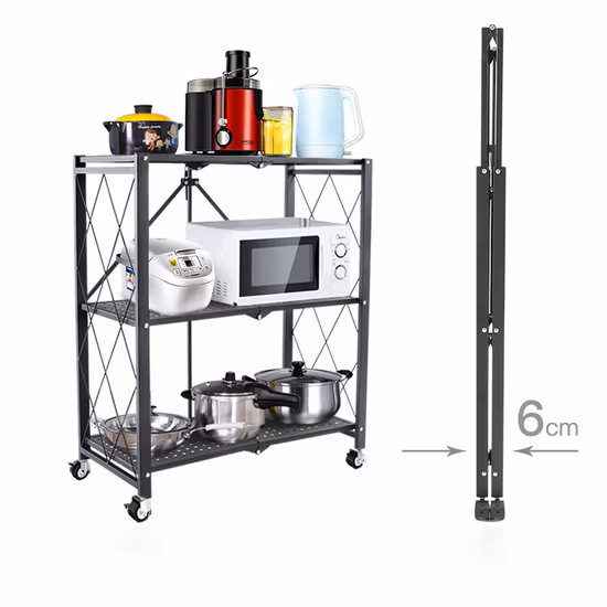 뜨거운 판매 홈 주방 학교 접이식 조절 랙 스토리지 선반 홈 장식을위한 책 선반